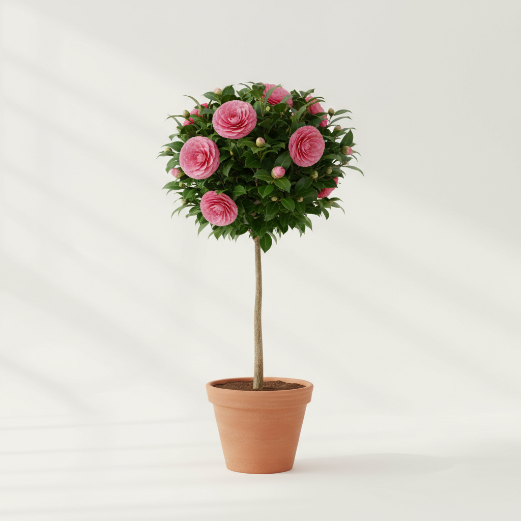 Camelia Flower (Camellia japonica) Lollipop