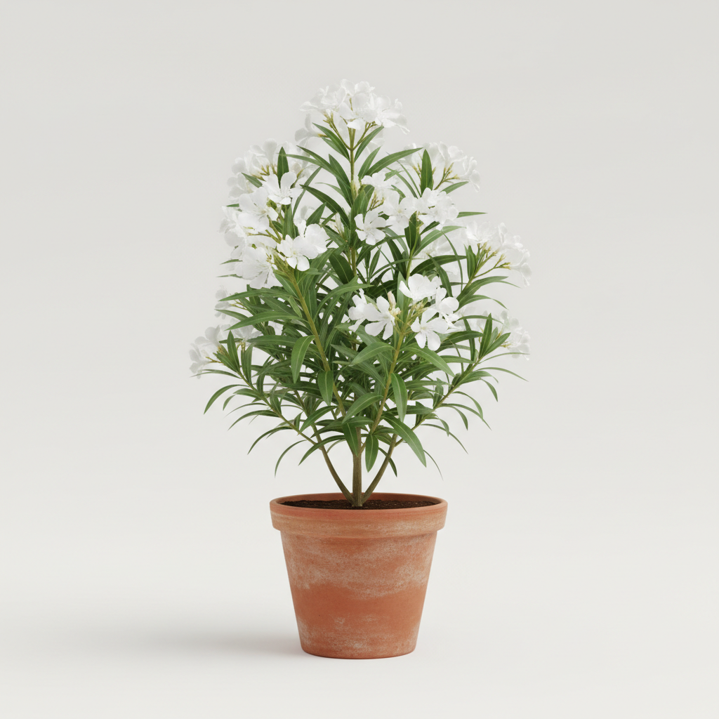 Nerium Oleander White