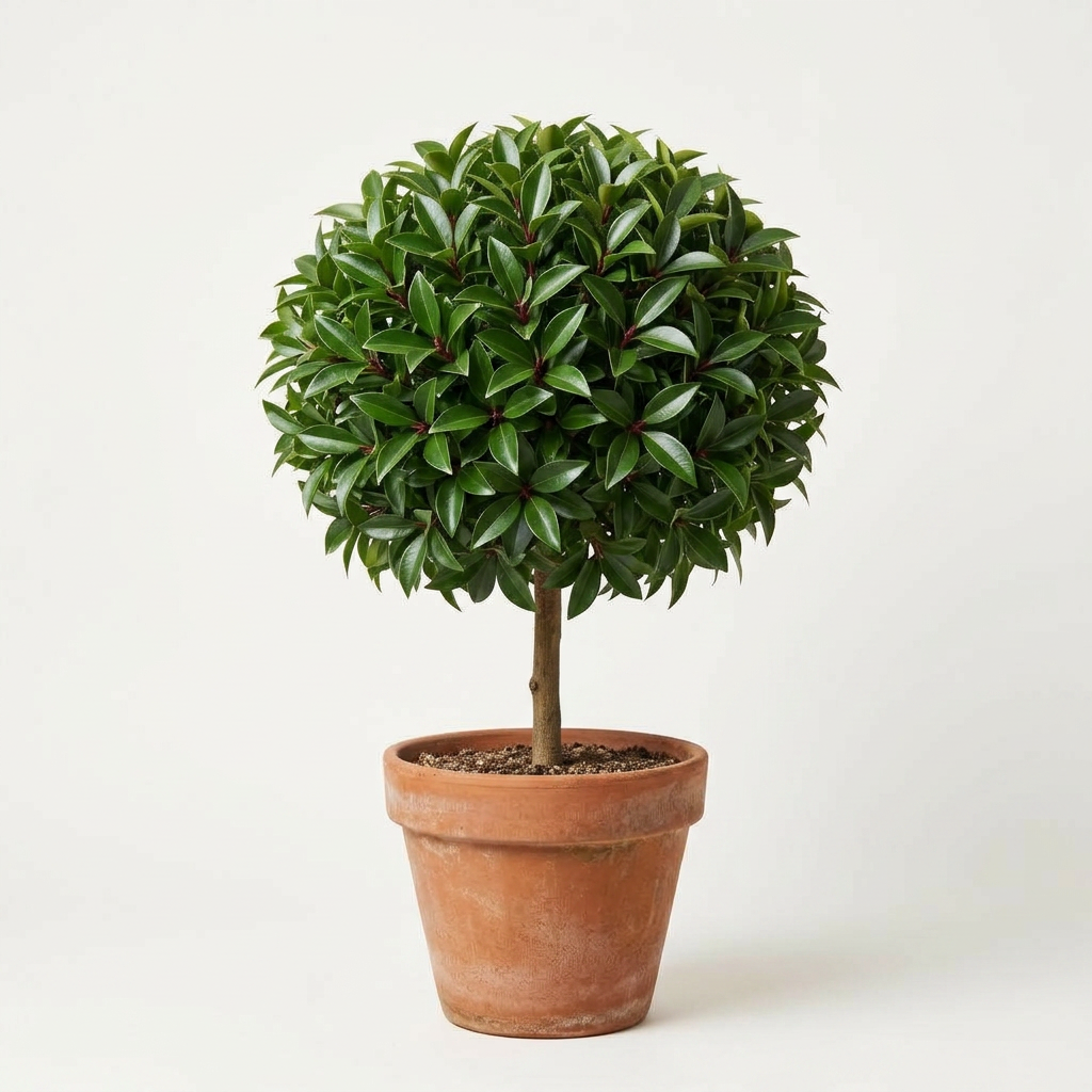 Portuguese Laurel Ball (Prunus lusitanica)